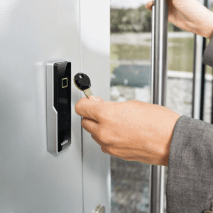 Contrôle d'accès. Entreprise électricité Suisse